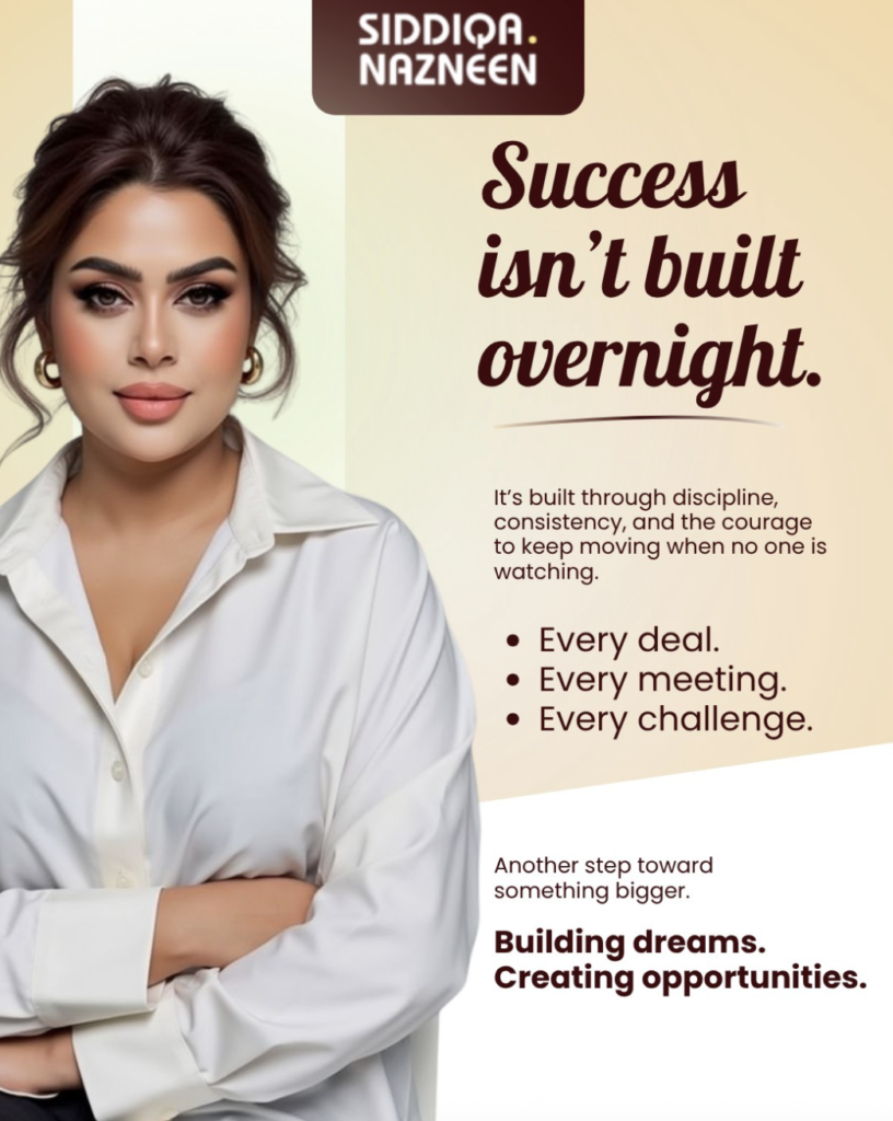Siddikaa Naaznin Reflects on the Future of Luxury Real Estate Investment in Dubai Siddikaa Naaznin